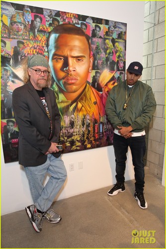  Chris Brown: 'Dum English' Toy Launch!