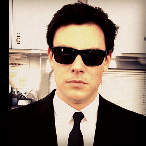  Cory as one of the Men in Black