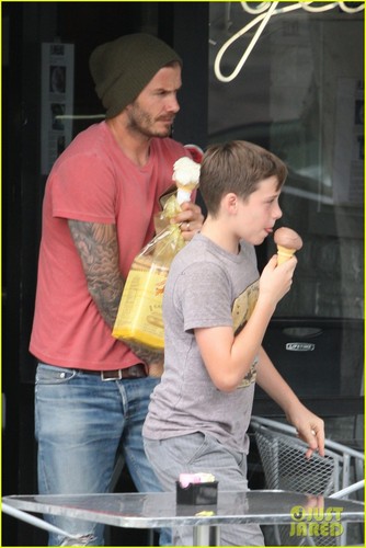  David Beckham: Harper Gets a Modeling Offer