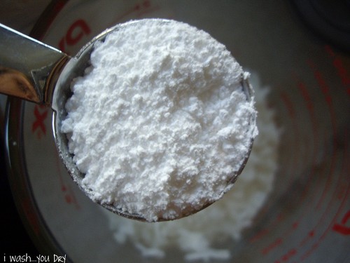  Cup of powdered sugar