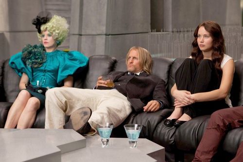  Effie, Haymitch, and Katniss
