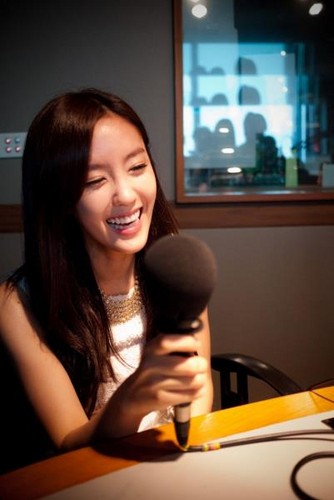  EunJung Hyomin at Virgin Hitz 95.5 radio