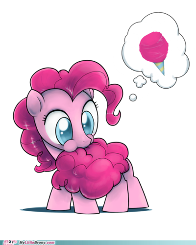  Filly Pinkie is Cotton caramelle