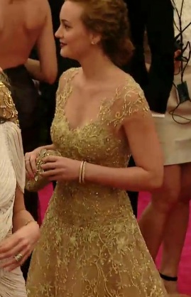  First pictures of Leighton Meester at MET Ball!
