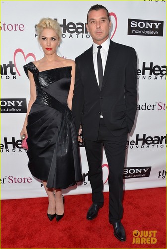  Gwen Stefani: ハート, 心 Foundation Gala with Gavin Rossdale