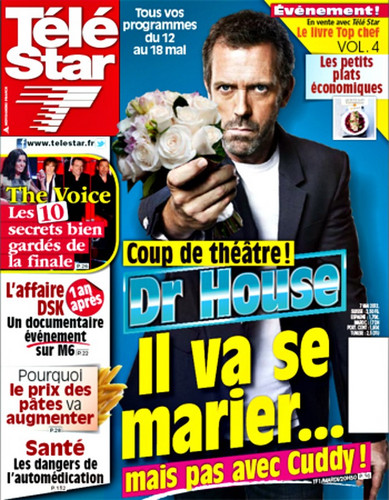 Hugh Laurie-(HouseMD) Télé Star may 2012