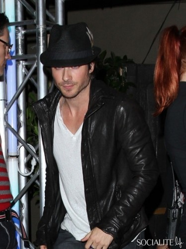 Ian spotted leaving Bardot Nightclub - May, 10