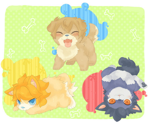  Ie hamsters and dogs~