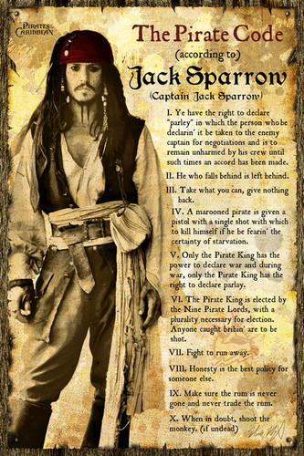  Jack Sparrow's Pirate Code