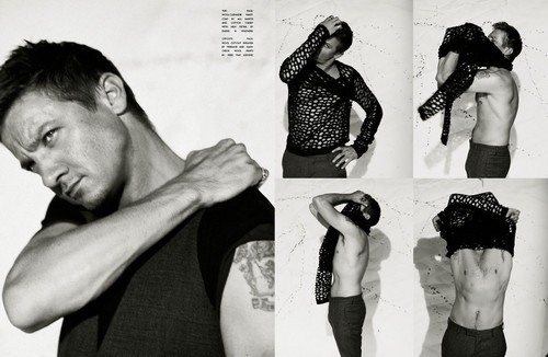 Jeremy Renner - Prestige photoshoot