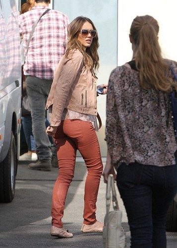  Jessica - Filming at Bellevarrado Studios in LA - April 09, 2012