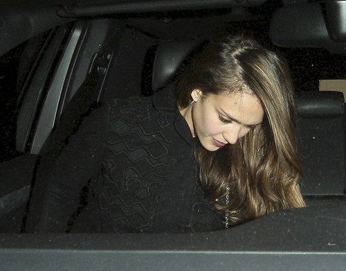  Jessica - Out in ужин at Matsuhisa restaurant in Beverly Hills - March 22, 2012