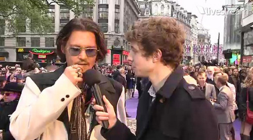  Johnny at the Londres Premiere 5/9/2012