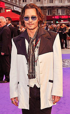  Johnny at the 伦敦 Premiere 5/9/2012