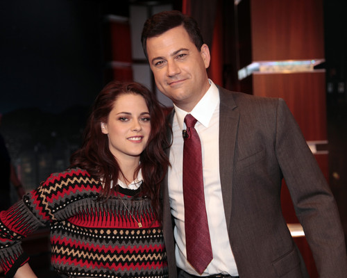  Kristen on Jimmy Kimmel Live - 07/05/12.