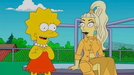  Lady GaGa at the Simpsons!