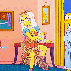  Lady Gaga on The Simpsons