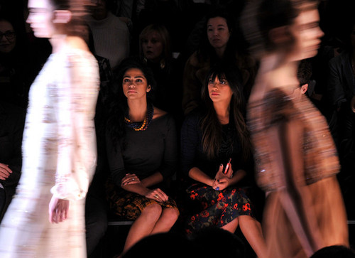  Lela Rose - Front Row - Fall 2012 Mercedes-Benz Fashion Week