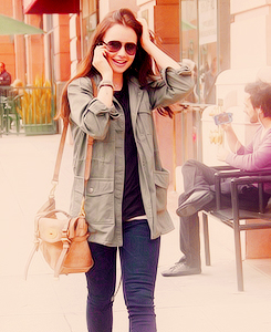  Lily walking in Beverly Hills (2012)