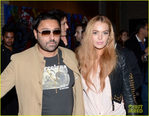  Lindsay Lohan: 'Life is a Dream' with Vikram Chatwal!