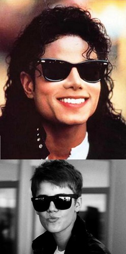  Michael Jackson and Justin Bieber <3