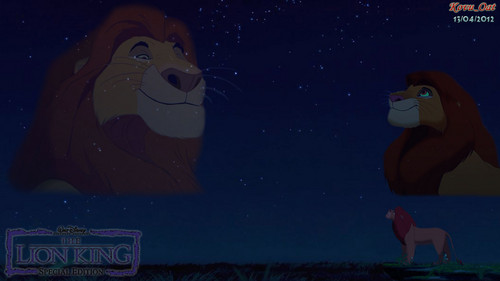  Mufasa and Simba night سٹار, ستارہ