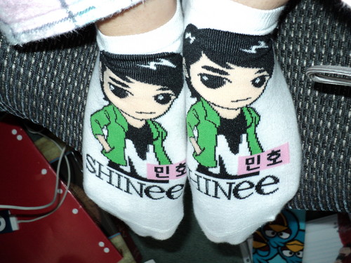  My SHINee socks :3