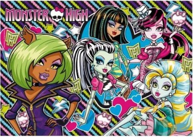  New Monster High puzzle 104 pieces