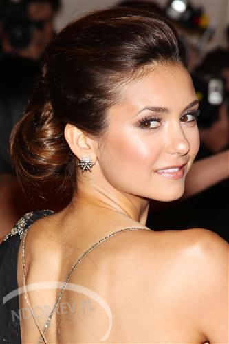  Nina Dobrev attends Costume Institute Gala at the Metropolitan Museum of Art on May 7, 2012
