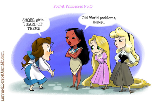  Walt Disney پرستار Art - Pocket Princesses No.0