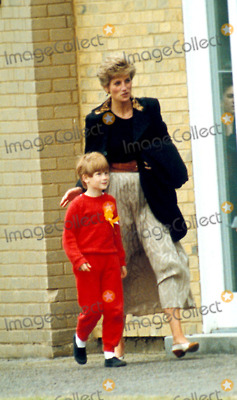  Princess Diana and Prince Harry
