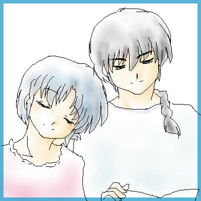  Ranma and Akane _ Sketches _ Mao