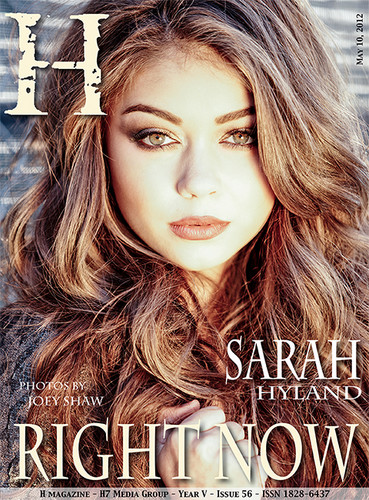  Sarah Hyland does H magazine