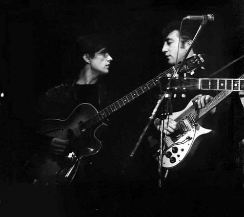  Stuart and John on the stage together (1961)