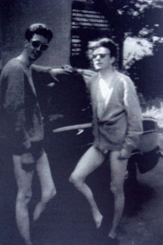  Stuart and Rod on their trip to Stratford, 1959