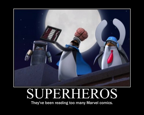  Super Heroes...