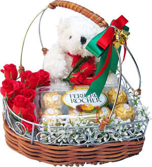  Teddy ours with gift pack