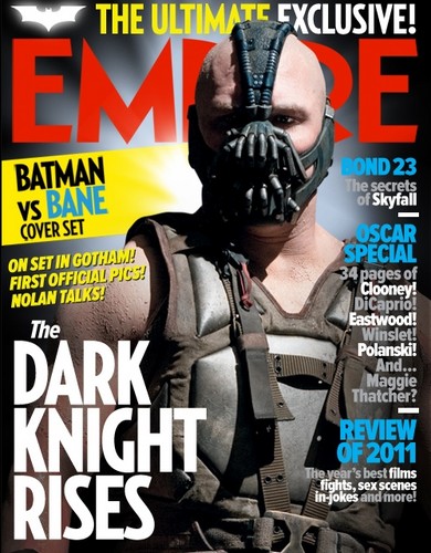  Tom Hardy as Bane on the Cover of Empire Magazine