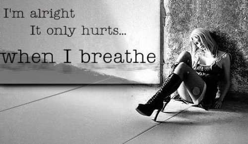  hurts when i breath