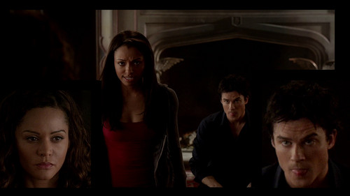  loool Damon pulls the tongue to his future mother-in-law