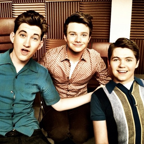  the john lock: “@chriscolfer @damianmcginty I think we really are brothers...”