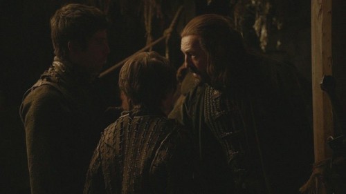  Arya and Gendry with Yoren