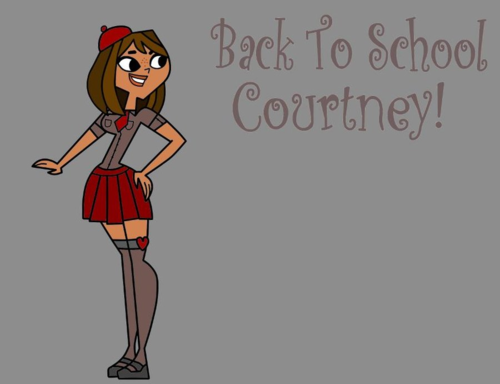  Back to school Courtney