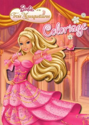  Barbie et les Trois Mousquetaires - Coloriage