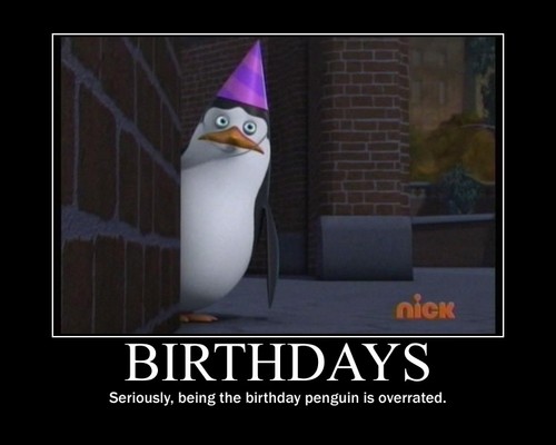  Birthday manchot, pingouin
