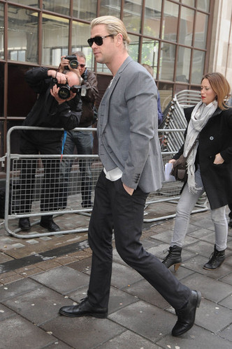  Chris Hemsworth Head To The BBC