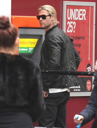  Chris Hemsworth In ロンドン