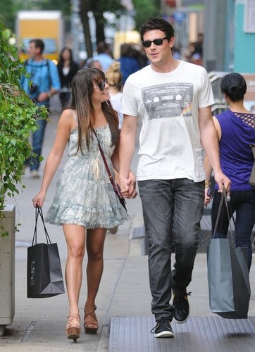  Cory & Lea Shopping in Soho - May 16,2012