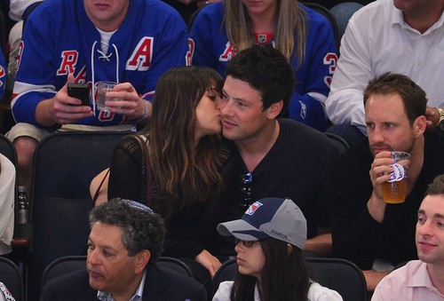  Cory & Lea at The Rangers Game - May 16, 2012