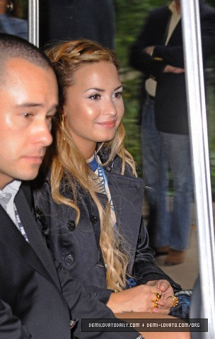  Demi - Arrives at the Wollman Rink in New York City - May 14, 2012